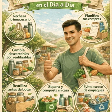 COMO REDUCIR TUS RESIDUOS EN EL DIA A DIA